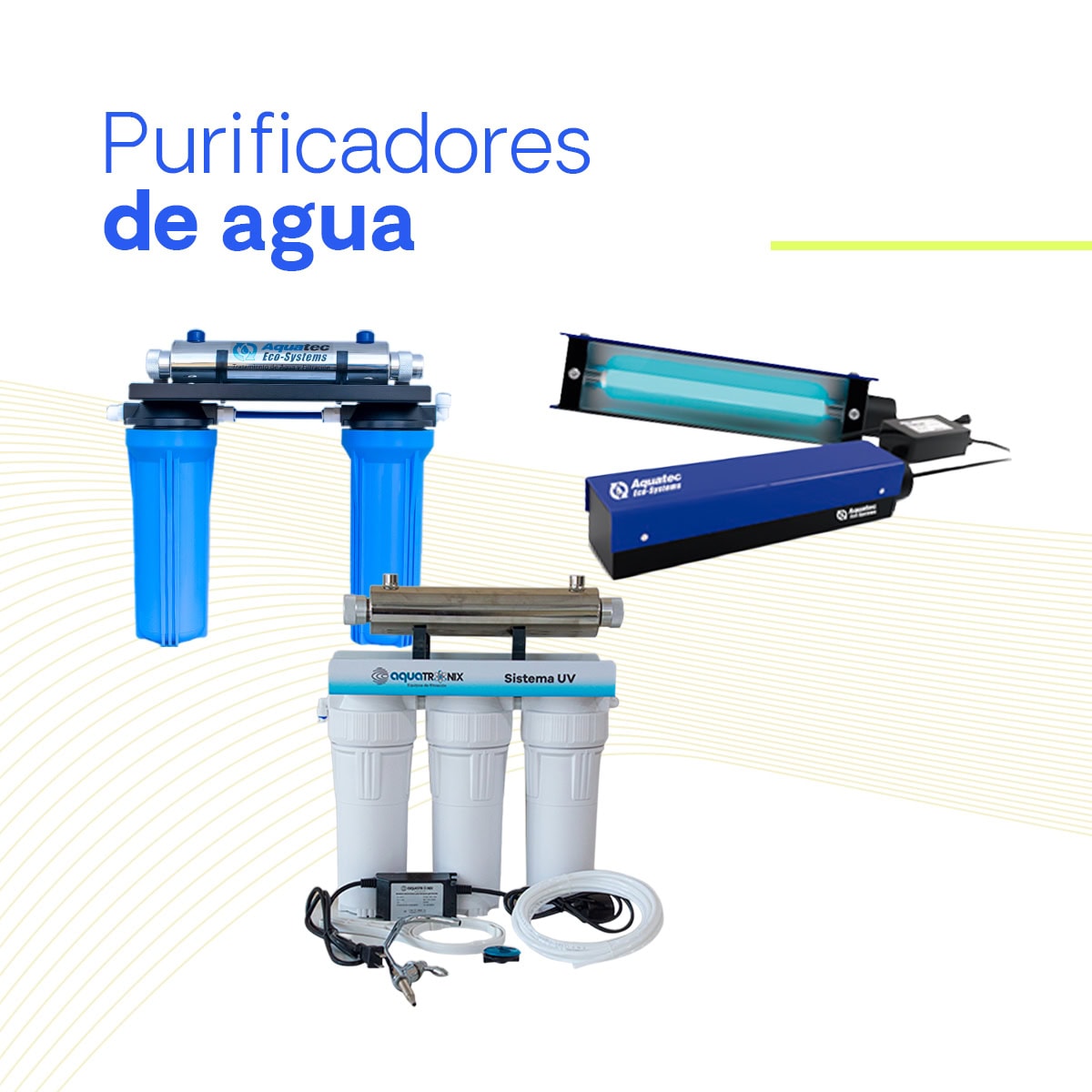 Purificadores de agua
